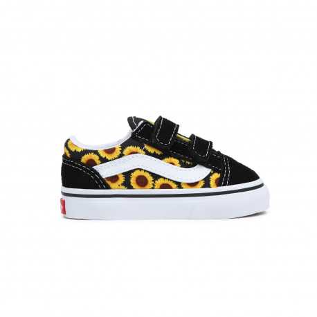 Vans noir et jaune hot sale