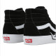 VANS, Sk8-hi flame suede, Black/white