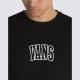 VANS, Academy crest ss tee, Black