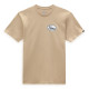 VANS, Gas station logo ss tee, Taos taupe