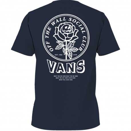 Off the wall social club ss tee - Dress blues