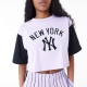 NEW ERA, Mlb lifestyle crop tee neyyan, Pslblk