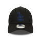 NEW ERA, Metallic outline 9forty losdod, Blk