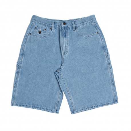 Short yeti denim - White