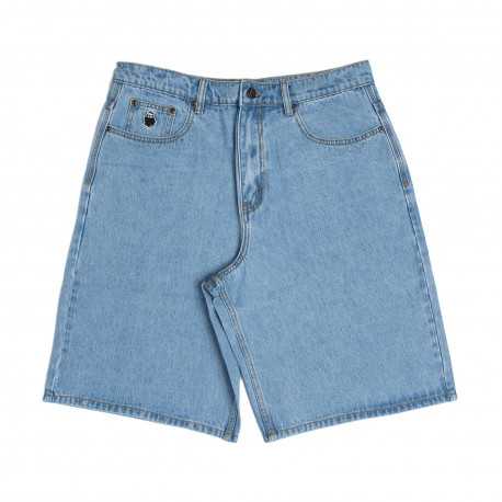 Short biggerfoot denim - White