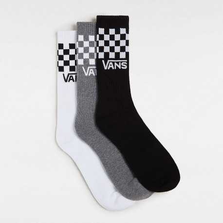 Classic check crew - Black/white