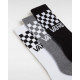 VANS, Classic check crew, Black/white