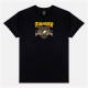 THRASHER, T-shirt eaglegram, Black