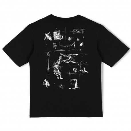 Fear sketch t-shirt - Black