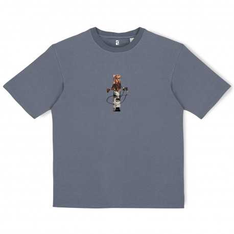 World t-shirt - Mineral grey