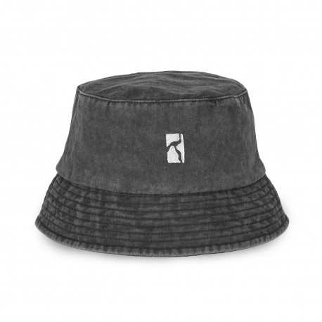 Bucket hat - Black denim