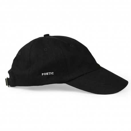 Classic cap side embroidery - Black /white