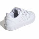 ADIDAS, Advantage base 2.0 cf c, Ftwwht/ftwwht/greone