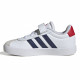 ADIDAS, Vl court 3.0 el c, Ftwwht/darkblue/betsca