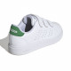 ADIDAS, Advantage base 2.0 cf c, Ftwwht/ftwwht/green