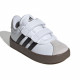 ADIDAS, Vl court 3.0 cf i, Ftwwht/cblack/greone