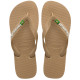 HAVAIANAS, Brasil logo, Rose gold