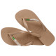 HAVAIANAS, Brasil logo, Rose gold