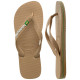 HAVAIANAS, Brasil logo, Rose gold