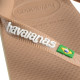 HAVAIANAS, Brasil logo, Rose gold