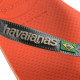 HAVAIANAS, Brasil logo, Sunset orange