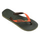 HAVAIANAS, Brasil mix, Olive green/sunset orange