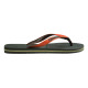 HAVAIANAS, Brasil mix, Olive green/sunset orange