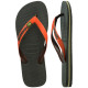 HAVAIANAS, Brasil mix, Olive green/sunset orange