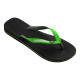 HAVAIANAS, Brasil mix, Black/lime green