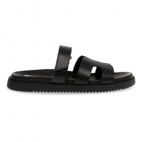 Missile-e sandal - Blk action leather