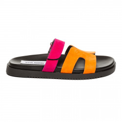 STEVE MADDEN, Missile-e sandal, Orange/magenta