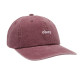 OBEY, Pigment lowercase 6 panel stra, Pigment vino