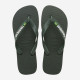 HAVAIANAS, Brasil logo, Green olive/green olive