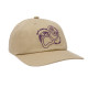 OBEY, What comes 6 panel strapback, Khaki