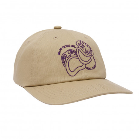 What comes 6 panel strapback - Khaki