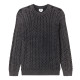 OBEY, Faded wash sweater, Digital black faded wash