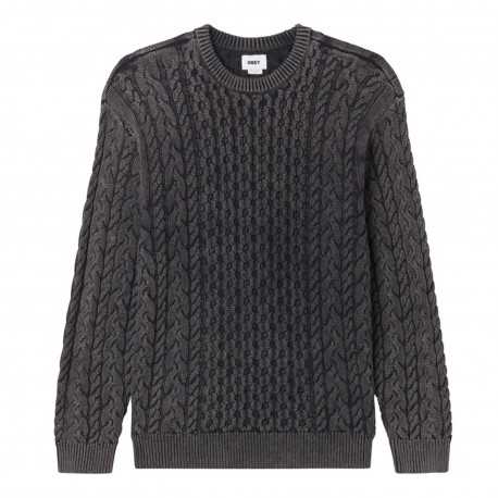 Faded wash sweater - Digital black faded wash