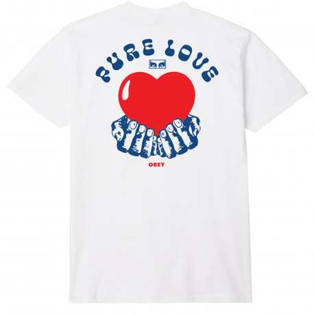 Obey pure love - White