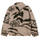 OBEY, Mushroom sherpa jacket, Silver grey multi