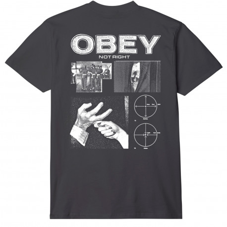 Obey not right - Black