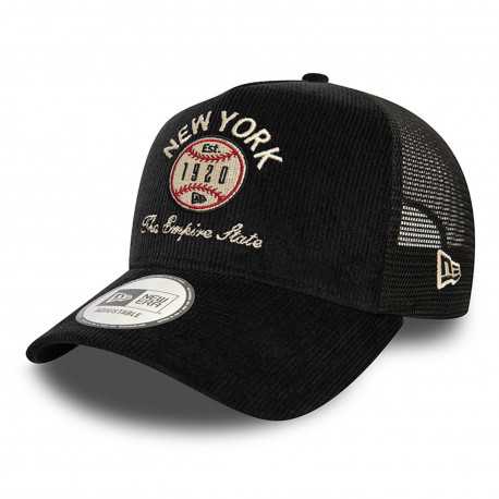 Cord graphic trucker newera - Blk