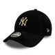 NEW ERA, Wmns cord 9forty neyyan, Blkivo