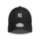 NEW ERA, Wmns jacquard 9forty neyyan, Blk