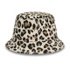 NEW ERA, Wmns leopard bucket newera, Stnblk