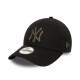 NEW ERA, Chyt metallic 9forty neyyan, Blk