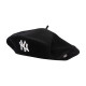 NEW ERA, Wmns wool beret neyyan, Blk