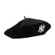 NEW ERA, Wmns wool beret neyyan, Blk