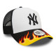 NEW ERA, Mlb flame trucker neyyan, Blk