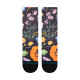 STANCE, Lucias floral crew, Black