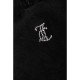 JUICY COUTURE, Velour track pant with diamante branding, Black